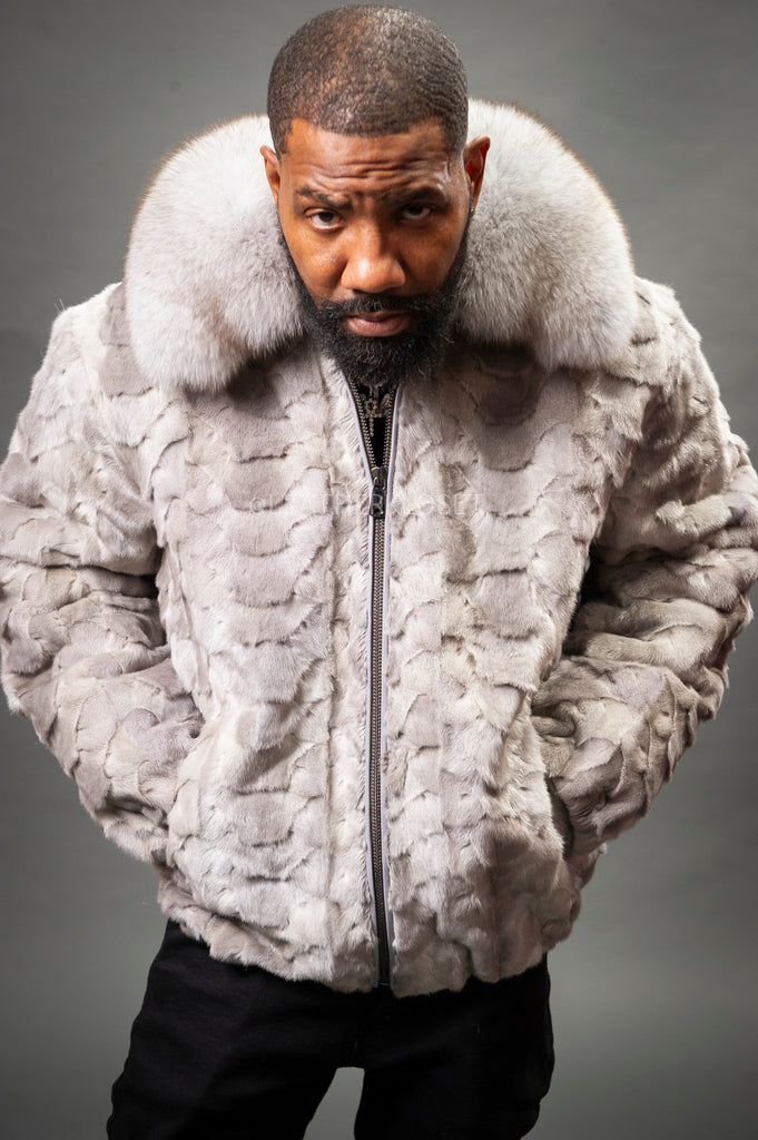 【GIOVI】 Mink fur bomber jacket Men's Mink Fur Bomber Jacket – Henig Furs