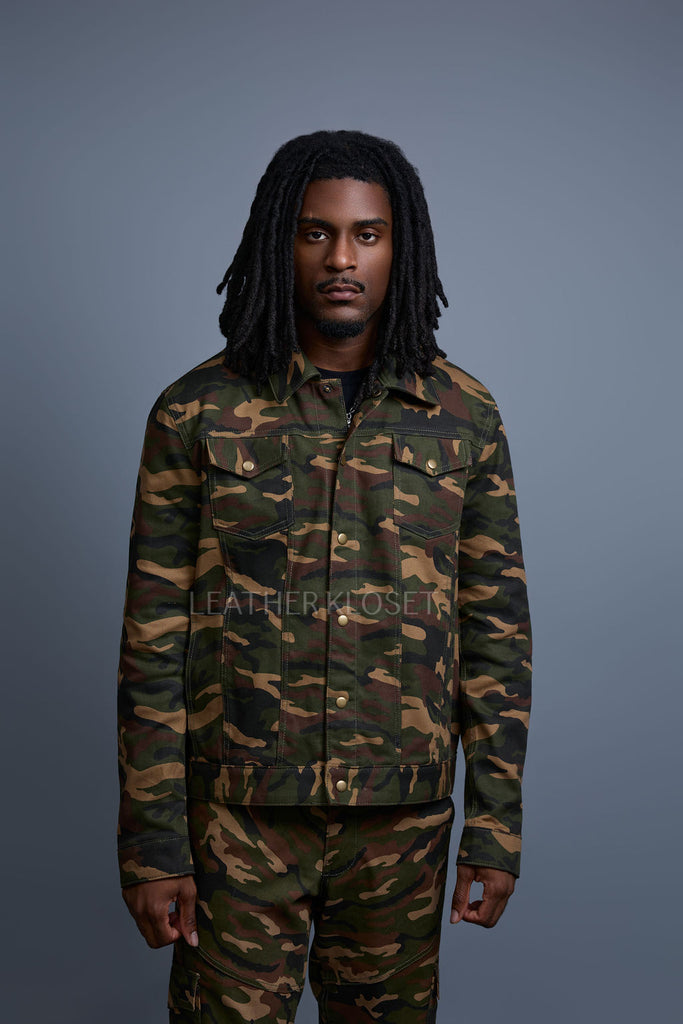 Men's Better Days Jacket Separate [Camo] – LeatherKloset