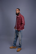 Men's Dylan Jacket Leather [Brick Red]