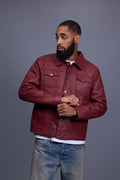Men's Dylan Jacket Leather [Brick Red]