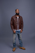 Men's Dylan Jacket Leather [Cognac]