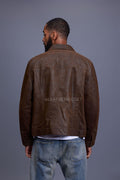 Men's Dylan Jacket Leather [Tobacco]