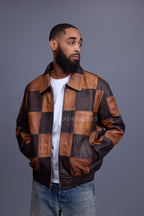 Men's Checkmate Jacket [Caramel Crunch /Copper]