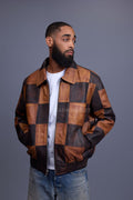 Men's Checkmate Jacket [Caramel Crunch /Copper]