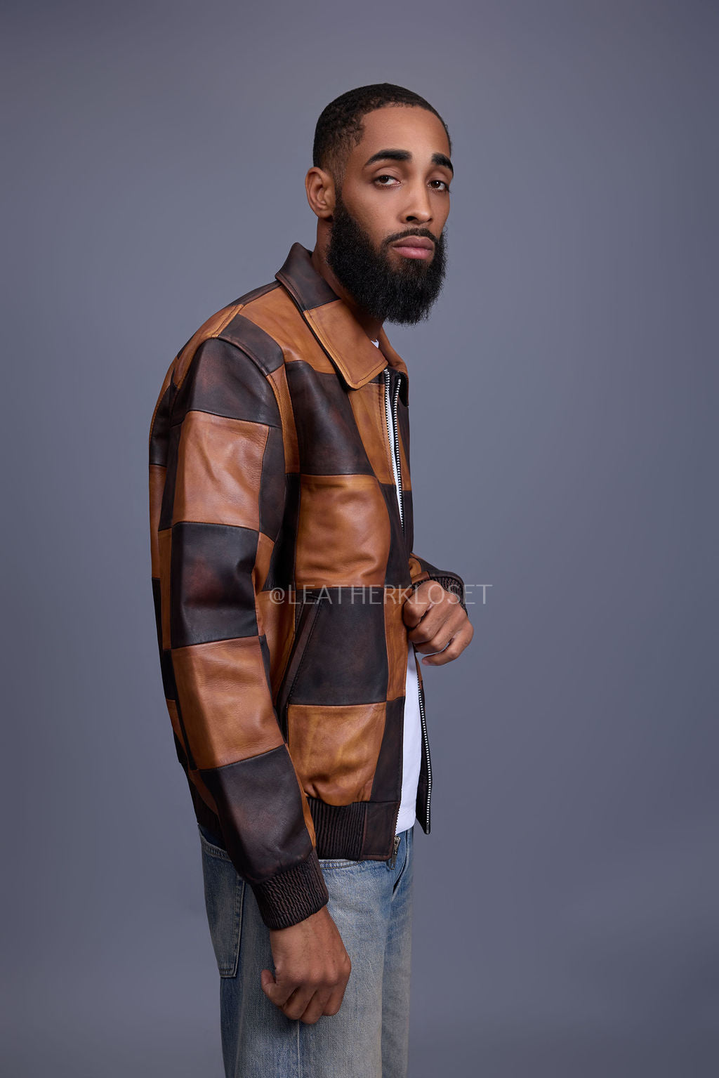 Men's Checkmate Jacket [Caramel Crunch /Copper]