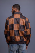 Men's Checkmate Jacket [Caramel Crunch /Copper]