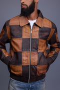 Men's Checkmate Jacket [Caramel Crunch /Copper]