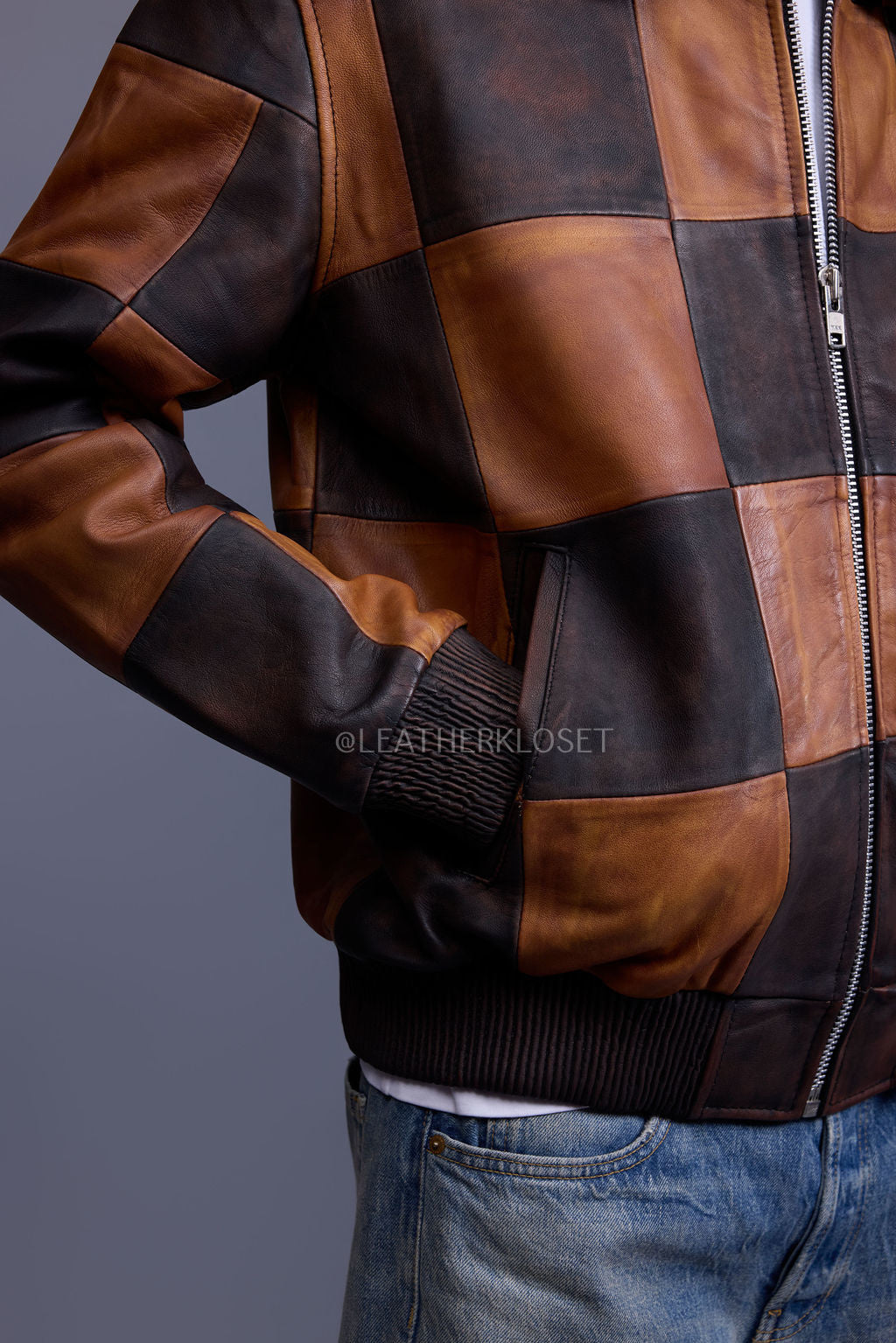 Men's Checkmate Jacket [Caramel Crunch /Copper]