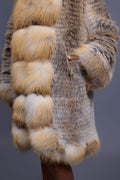 Women's Valeria Fox Fur Coat [Golden Island]
