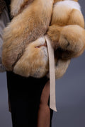Women's Devika Fox Poncho [Golden Island]