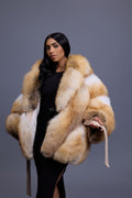 Women's Devika Fox Poncho [Golden Island]