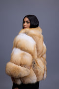Women's Devika Fox Poncho [Golden Island]