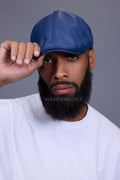 Leather Apple Jack Cap