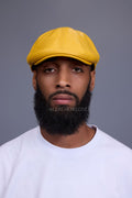 Leather Apple Jack Cap