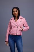 Women's Trey Biker [Bubble Pink]