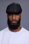 Leather Apple Jack Cap