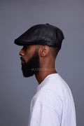 Leather Apple Jack Cap
