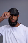 Leather Apple Jack Cap