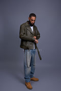 Men's Trey Biker Jacket [Olive]