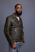 Men's Trey Biker Jacket [Olive]