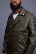 Men's Trey Biker Jacket [Olive]