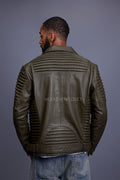 Men's Trey Biker Jacket [Olive]
