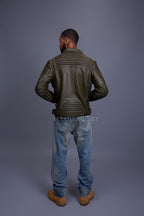 Men's Trey Biker Jacket [Olive]