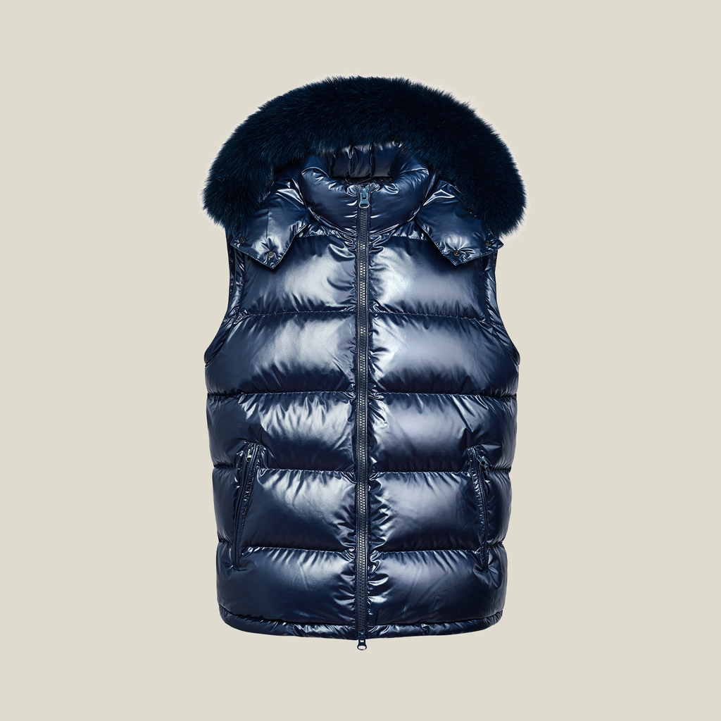 Men’s Everest Convertible Down Puffer Jacket [Blue]