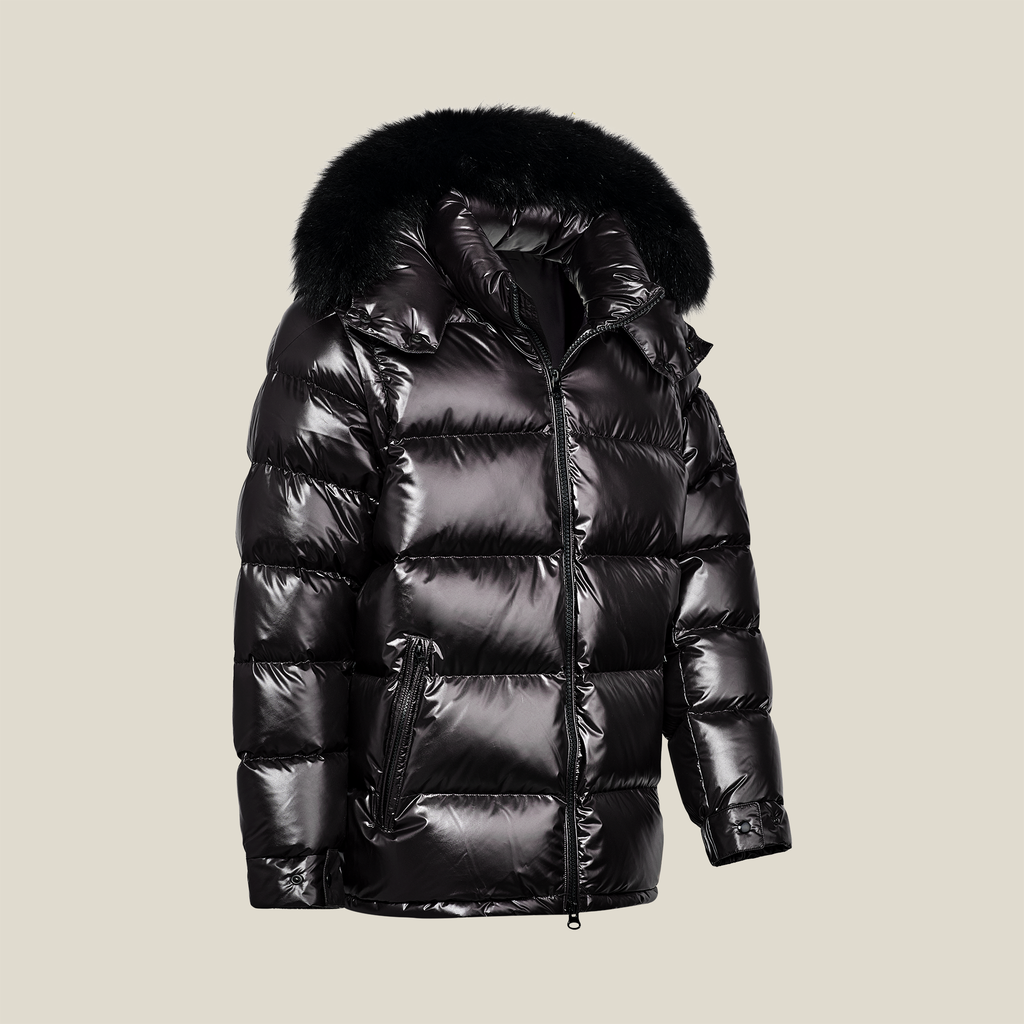 Men’s Everest Convertible Down Puffer Jacket [Black]