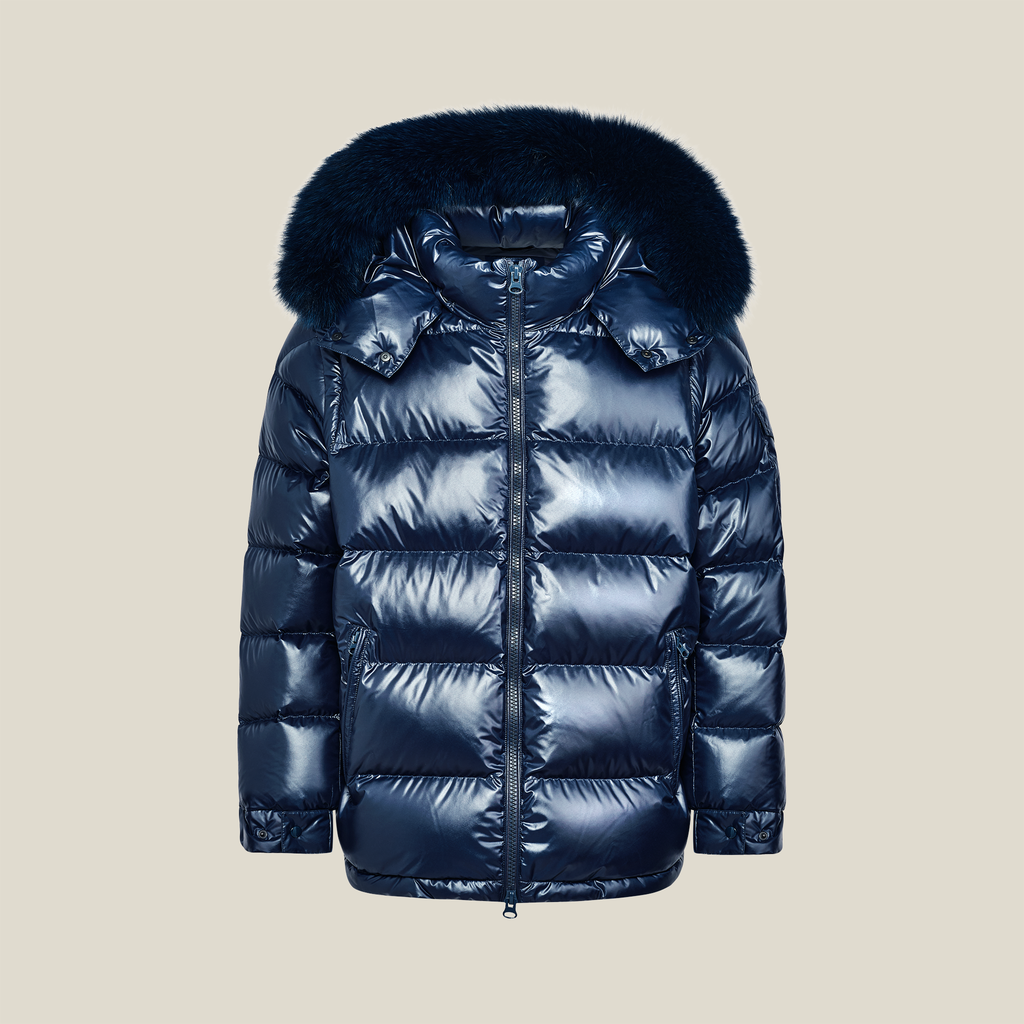 Men’s Everest Convertible Down Puffer Jacket [Blue]