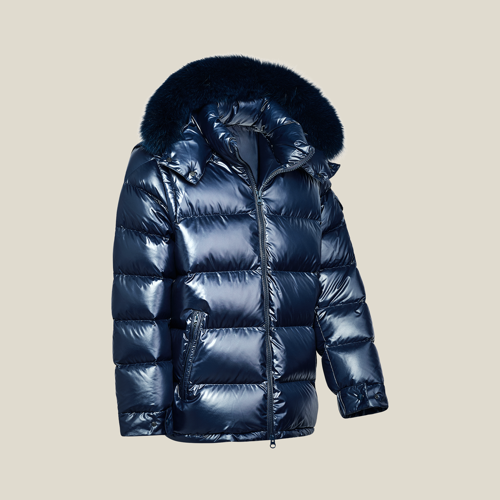 Men’s Everest Convertible Down Puffer Jacket [Blue]