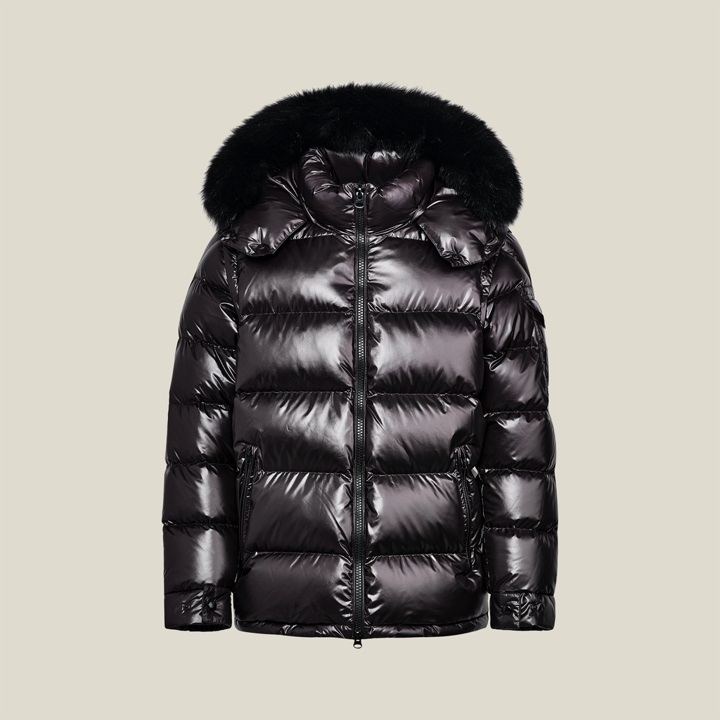 Men’s Everest Convertible Down Puffer Jacket [Black]