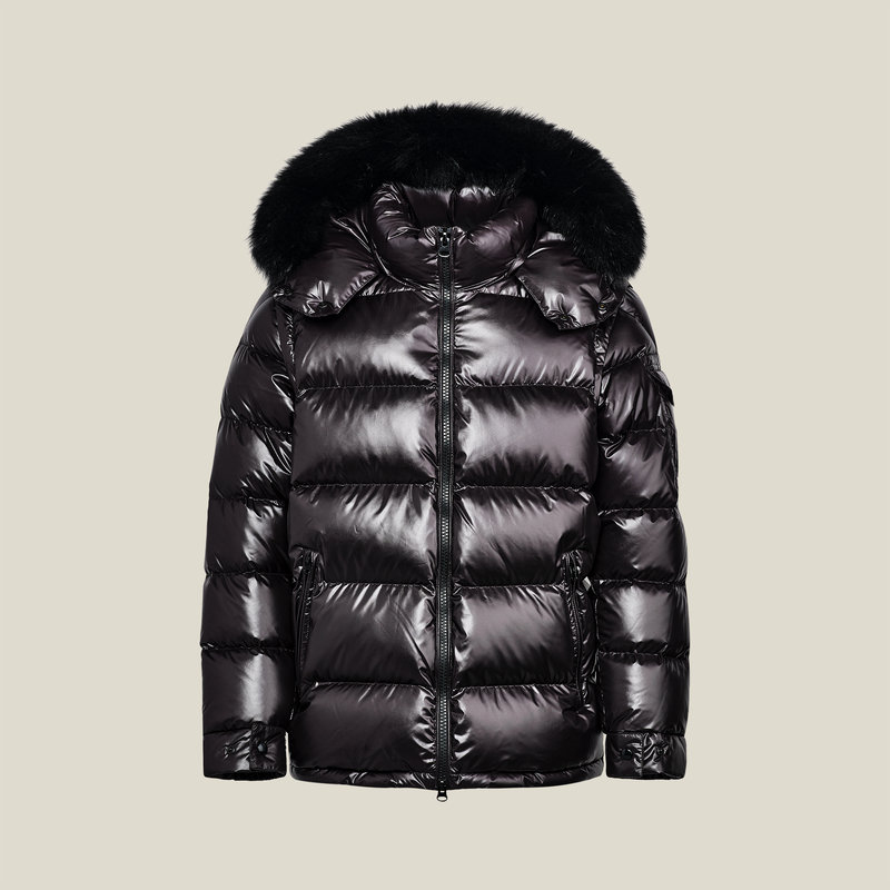 Men’s Everest Convertible Down Puffer Jacket [Black]