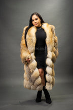 Women's Vivian 3/4 Fox Coat [Red Fox]