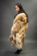 Women's Vivian 3/4 Fox Coat [Red Fox]