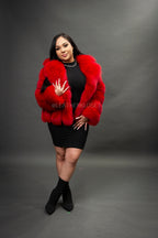 Women's Marcy Fox Jacket [Red]