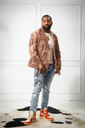 Men's Trey Biker Jacket [Marble Crunch]