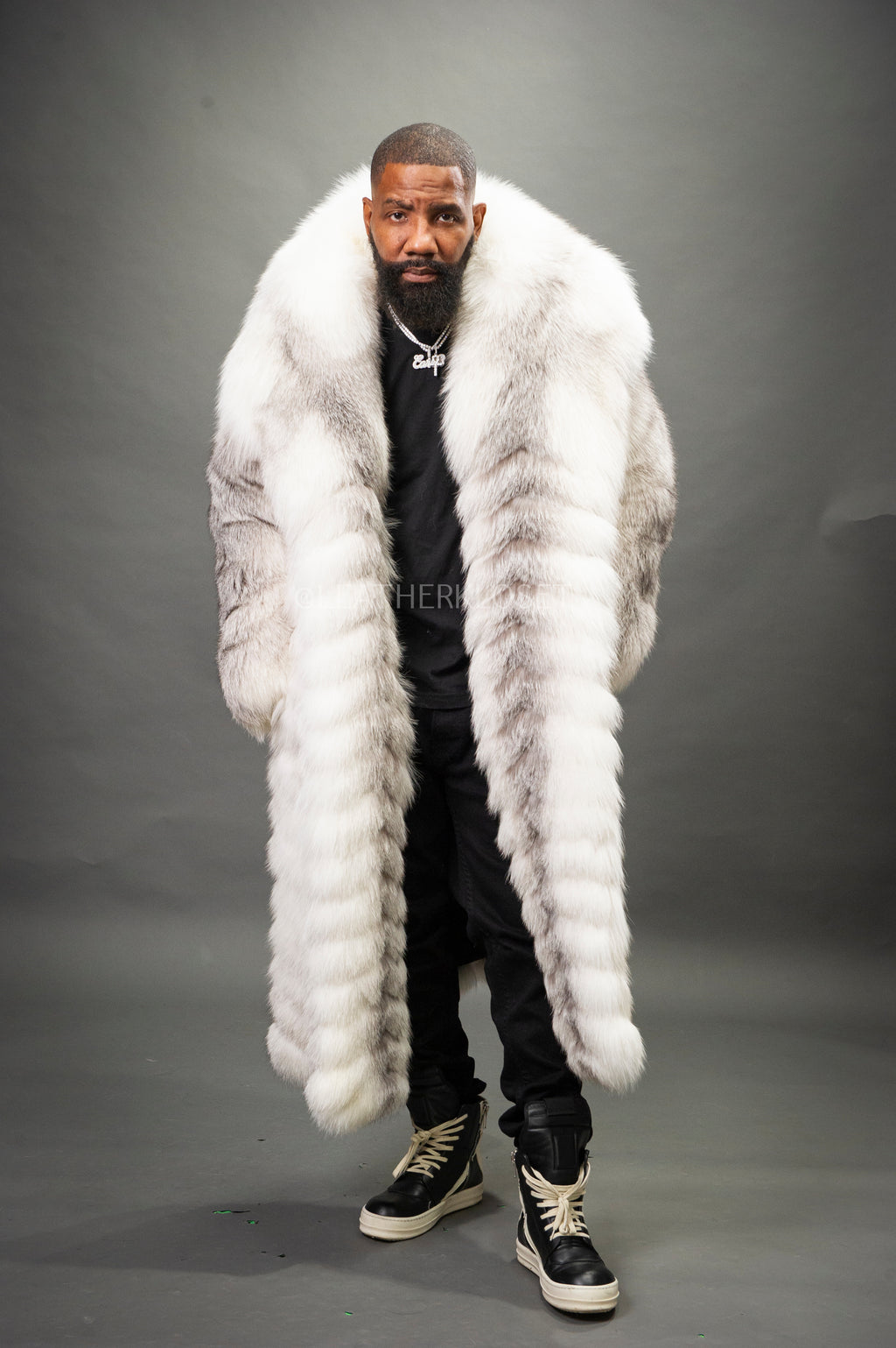 Men's Fight-Night Fox Coat [ArcticFox]