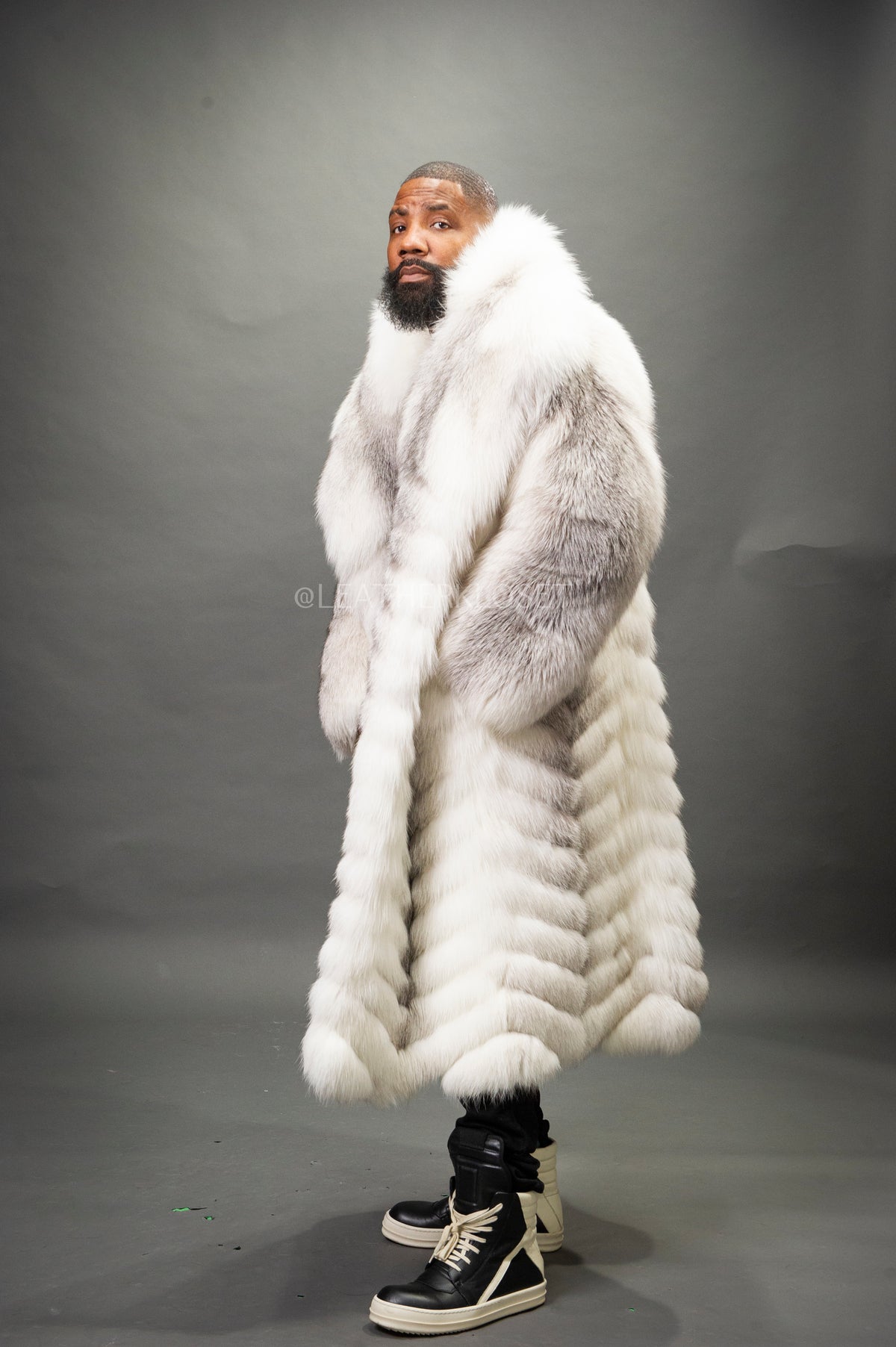 Men's Fight-Night Fox Coat [ArcticFox]