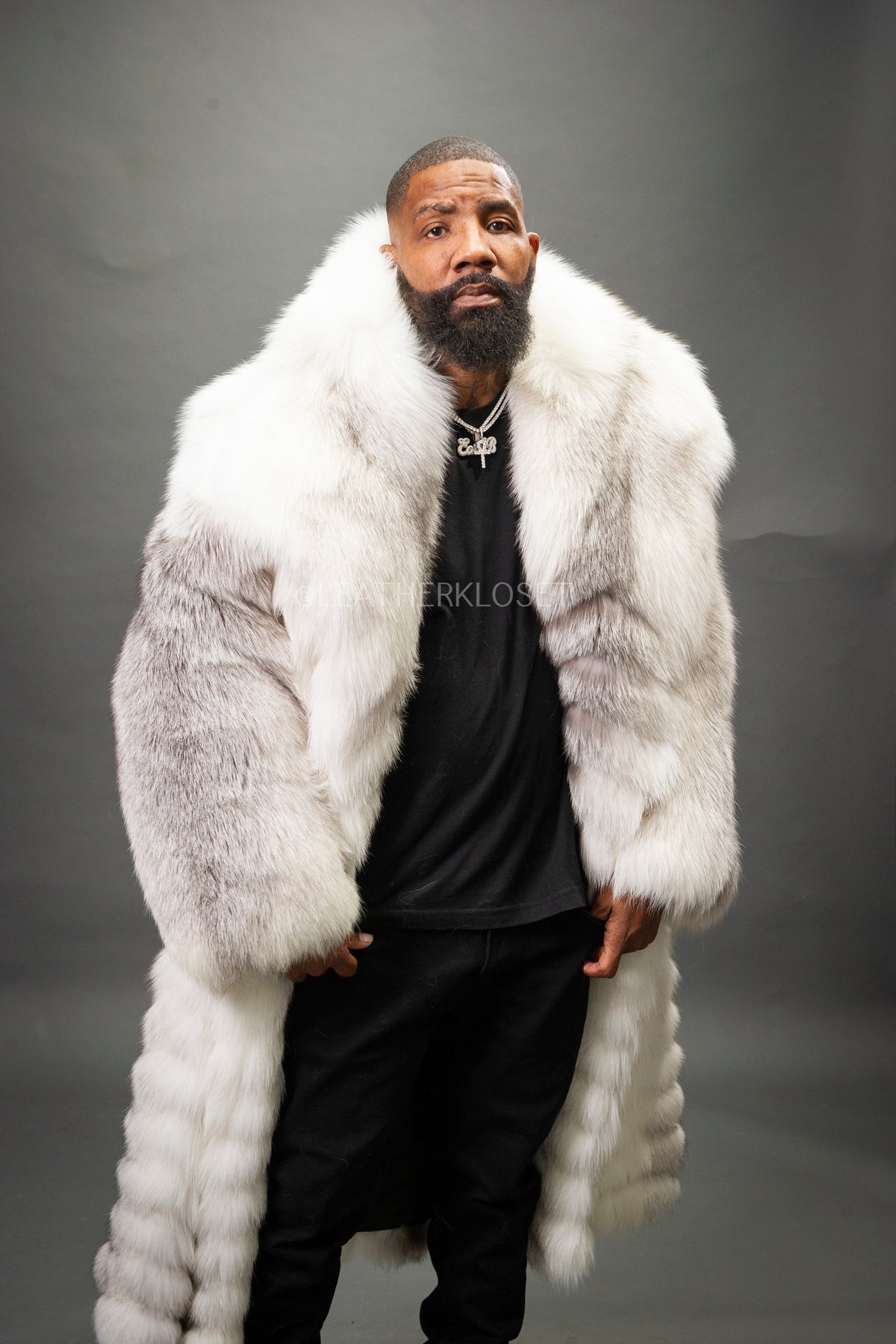 Men's Fight-Night Fox Coat [ArcticFox]
