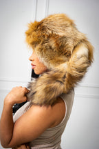 Women's Fox Tail Hat [Natural]