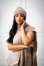 Women's Cashmere Gift Set [Tan]