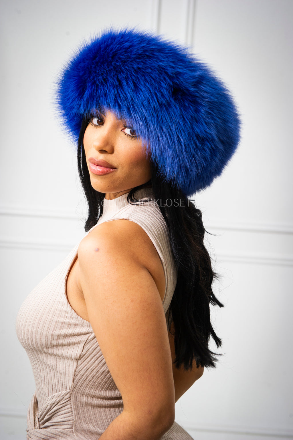Women's Fox Headband [Royal Blue]