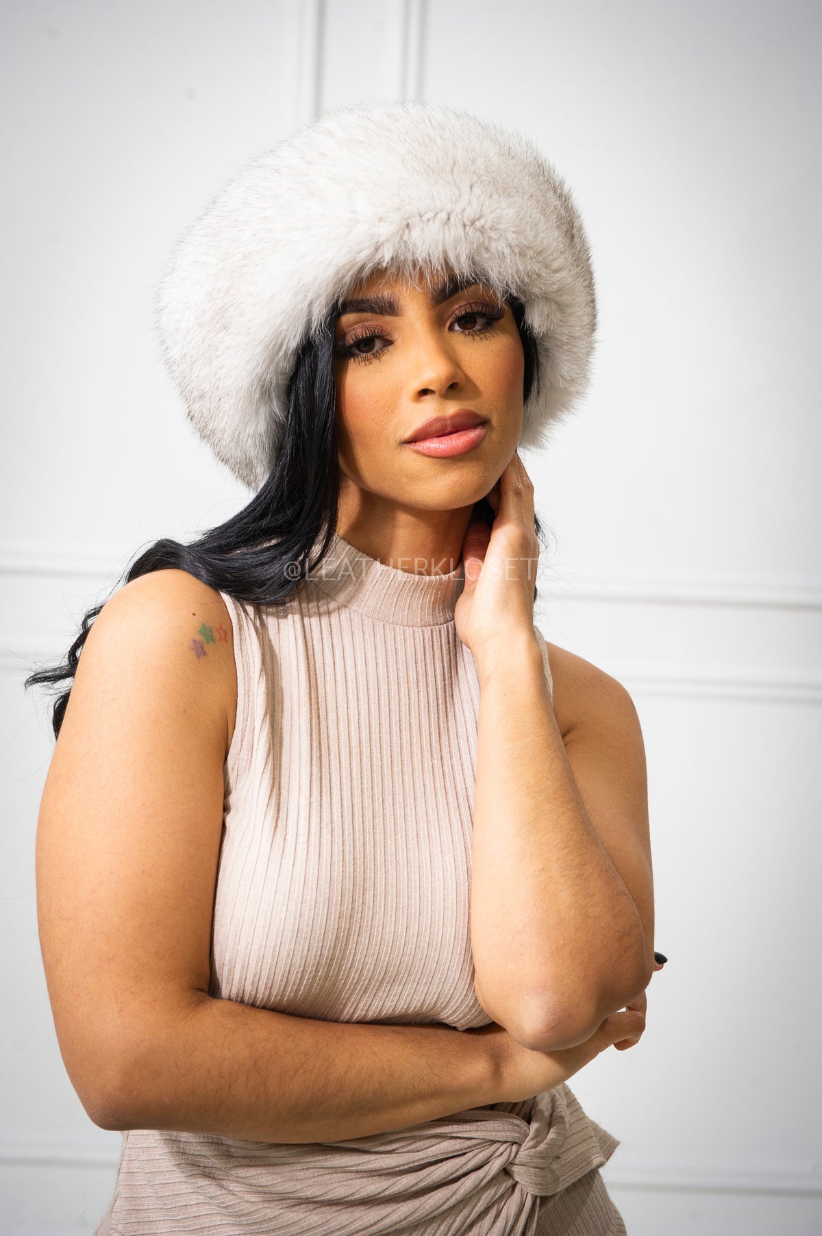 Women's Fox Headband [Natural White]