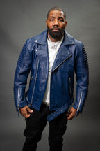 Men's Trey Biker Jacket [Navy]