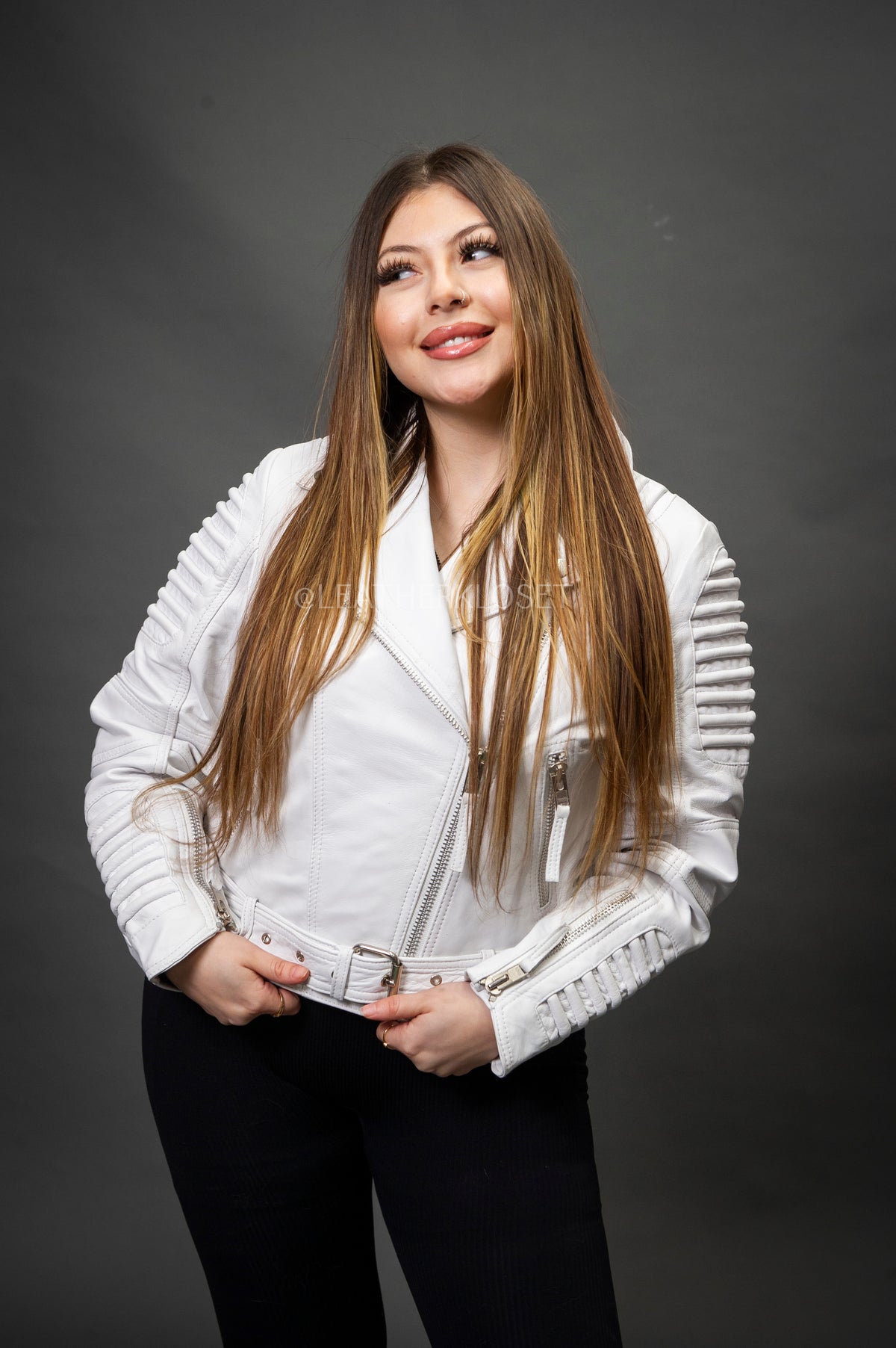Women's Trey Biker [White]