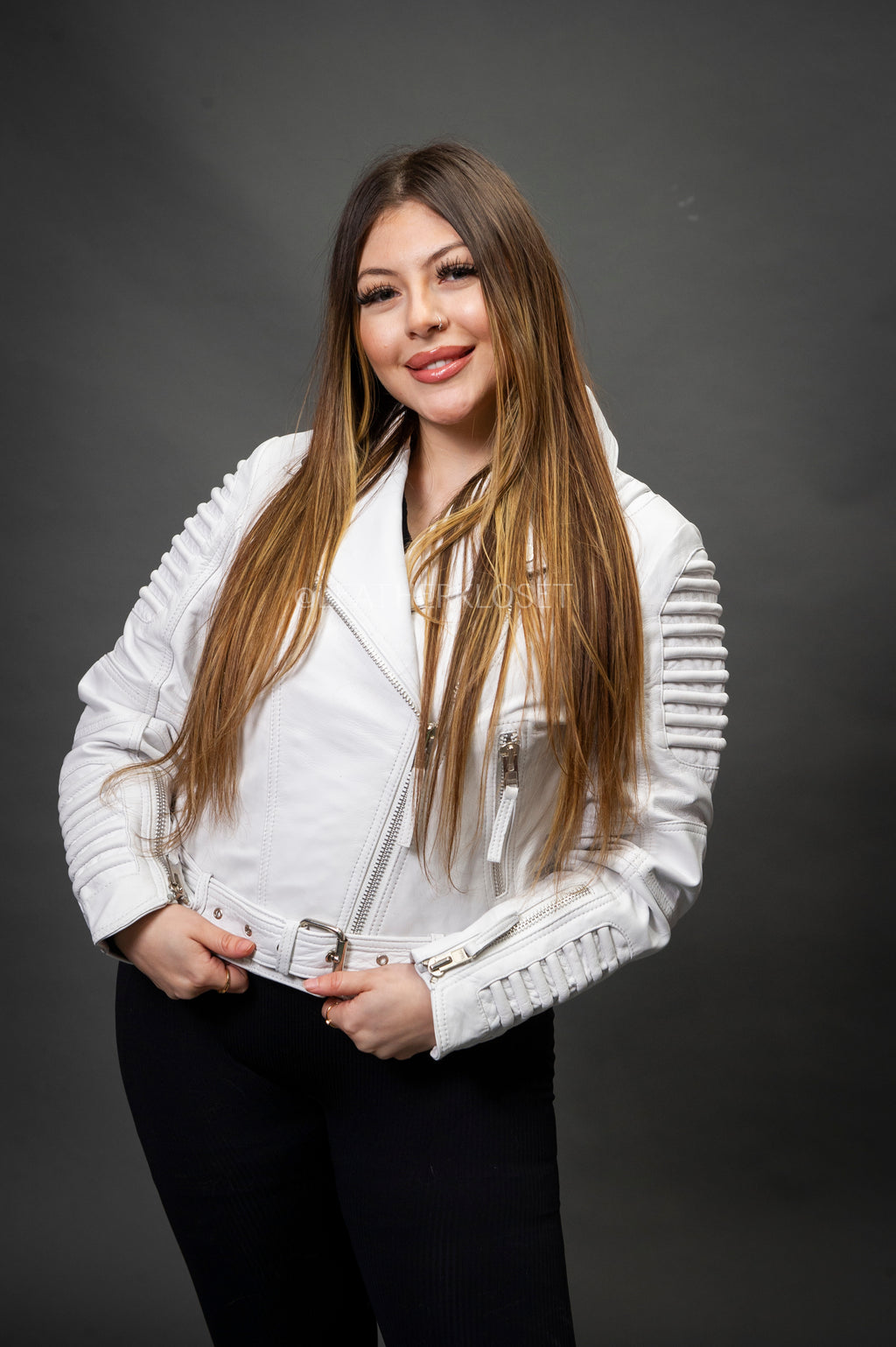 Women's Trey Biker [White]