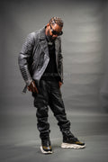 Men's Trey Biker Jacket [Space Gray]