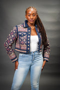 Women's Hand-Made Denim Jacket [Dark Denim]