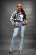 Women's Hand-Made Denim Jacket [Dark Denim]